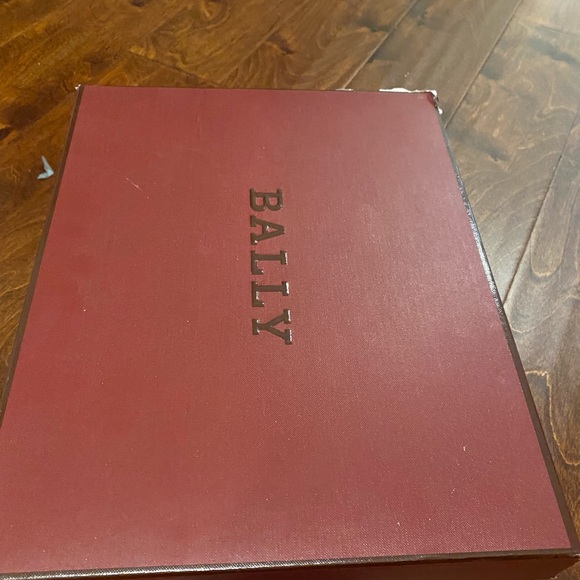 Worn 1 time Bally Garnet - Picture 2 of 5